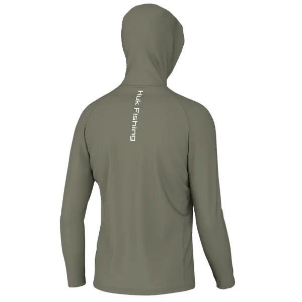 Marolina DBA HUK Huk Vented Pursuit Long Sleeve Hoodie Moss M