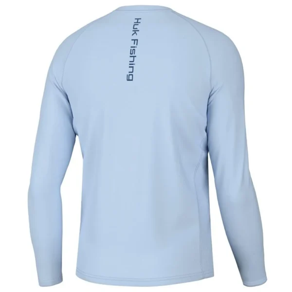 Marolina DBA HUK Huk Vented Pursuit Long Sleeve Shirt Ice Water 2XL