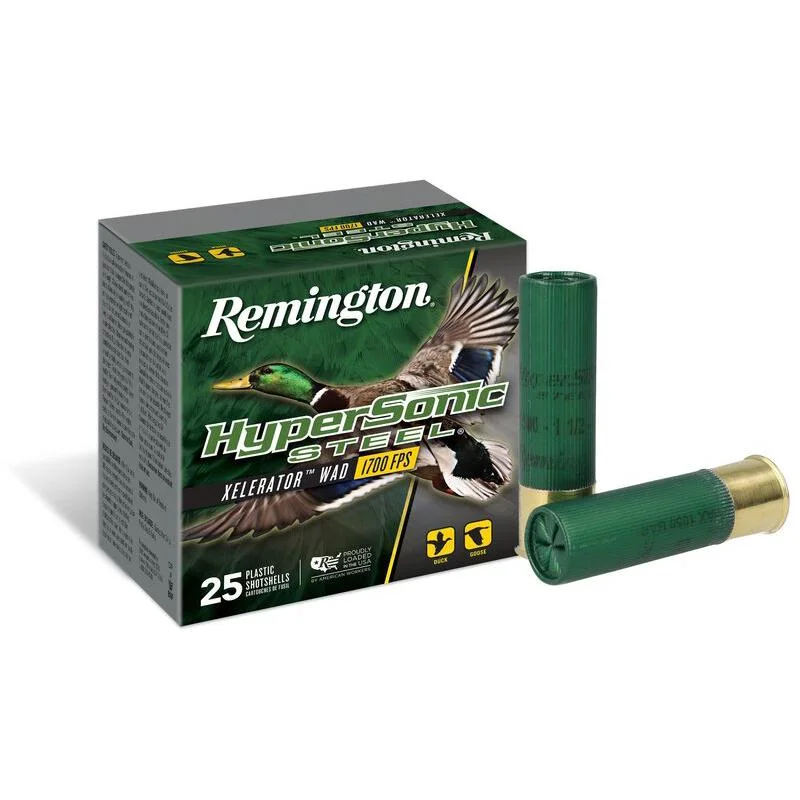 hypersonic-steel-shotshells-10-gauge-primary Remington Arms Co. Inc. Remington HyperSonic Steel Shotshells 10 ga 3-1/2 in 1-1/2 oz #BBB 1500 fps -25/ct