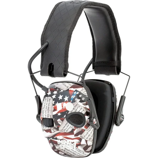 Westchester Protective Gear DBA PIP Global Safety Howard Leight Impact Sport Bluetooth Small Earmuff - 2nd Amendment Black
