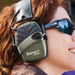 Westchester Protective Gear DBA PIP Global Safety Howard Leight Impact Sport Electronic Earmuff 22dB Olive Green - alternate