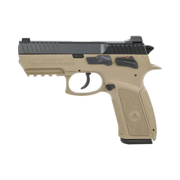 IWI US (Israel Weapon Industries) IWI Jericho 941 Enhanced Pistol 9mm 2 17/rd Magazines 4.4" Barrel FDE