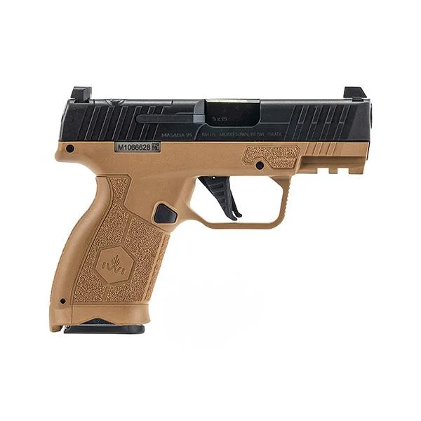 IWI US (Israel Weapon Industries) IWI Masada Slim Elite Handgun 9mm Luger 10rd Magazines(2) 3.4" Barrel Coyote Brown