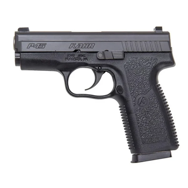 Kahr Arms Kahr P45 Handgun .45 Auto 6&7rd Magazines 3.45" Barrel Black Polymer Frame Night Sights CA Compliant