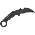 Battenfeld Knives Smith & Wesson Extreme Ops Karambit Assisted Folding Knife 3" Hawkbill Blade Black Box