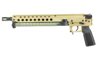 Kel-Tec Cnc Industries Inc. Kel-Tec KP50 Pistol 5.7x28mm 50rd Magazines(1) 9.6" Threaded Barrel Tan