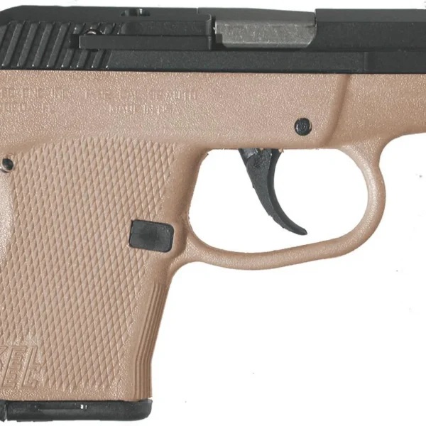 KelTec Kel-Tec P32 Black/Tan 32 ACP 2.7" Barrel 7 Round Pistol