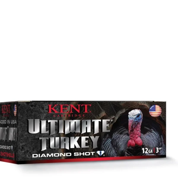 Kent Cartridge America Kent Ultimate Diamond Shot Turkey 12 ga 3" MAX 2 oz #5 1175 fps - 10/ct