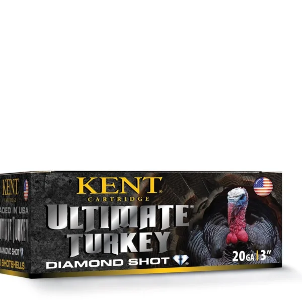 Kent Cartridge America Kent Ultimate Diamond Shot Turkey 20 ga 3" MAX 1 1/4 oz #4 1300 fps 10/ct