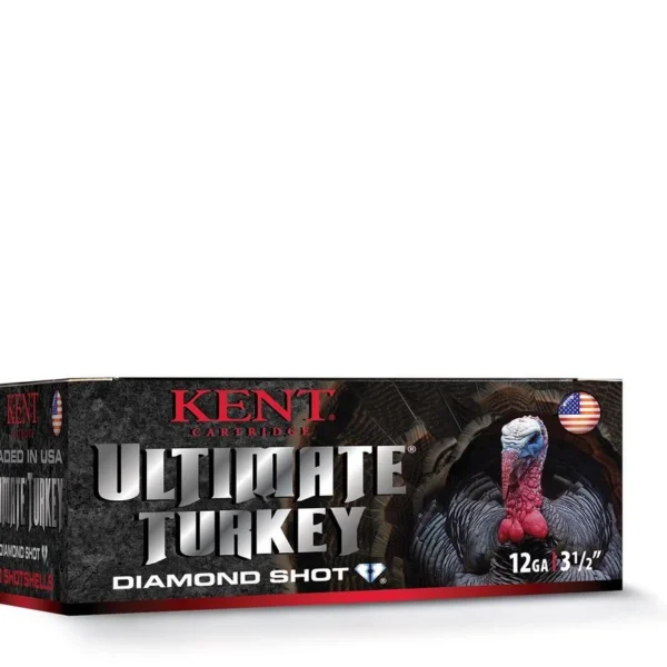Kent Cartridge America Kent Ultimate Diamond Shot Turkey 12 ga 3 1/2" 2 1/4 oz 1200 fps 10/ct