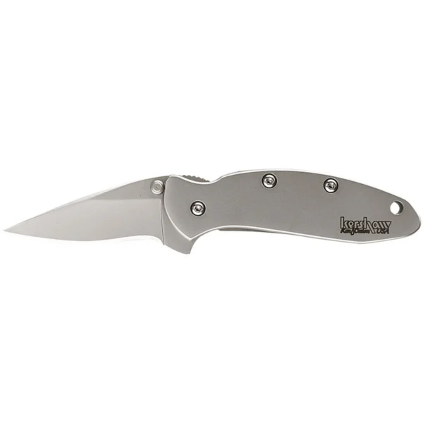 Kershaw Knives Kershaw Ken Onion Chive Folding Knife 1-9/10" Drop Point Blade Silver
