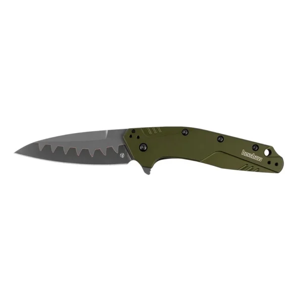 KERSHAW DIVIDEND COMPOSITE OLIVE 3"