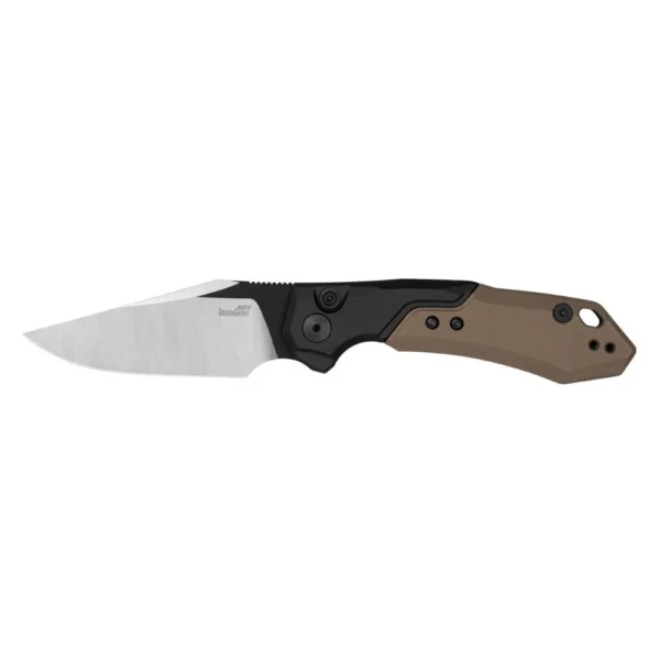 Kershaw Knives Kershaw Launch 19 Automatic Knife 3-3/10" Clip Point Blade Black Tan
