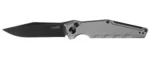 Kershaw Knives Kershaw Launch 7 Automatic Knife 3-7/10" Drop Point Blade Grey - alternate view 4