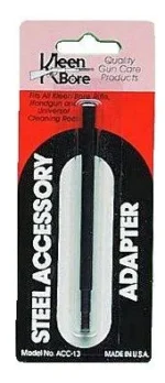 Kleen Bore Kleenbore Black Oxide Steel Cleaning Rod Accessory Adapter .22-.45 Cal Sectional Rifle - alternate view 2