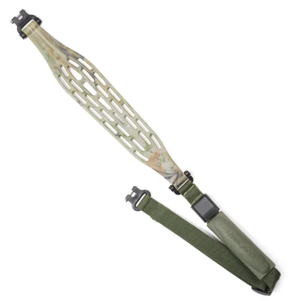 Sims Vibration Laboratories LIMBSAVER KODIAK "AIR" RIFLE SLING ADJ GRIP QD SWIVELS CAMO