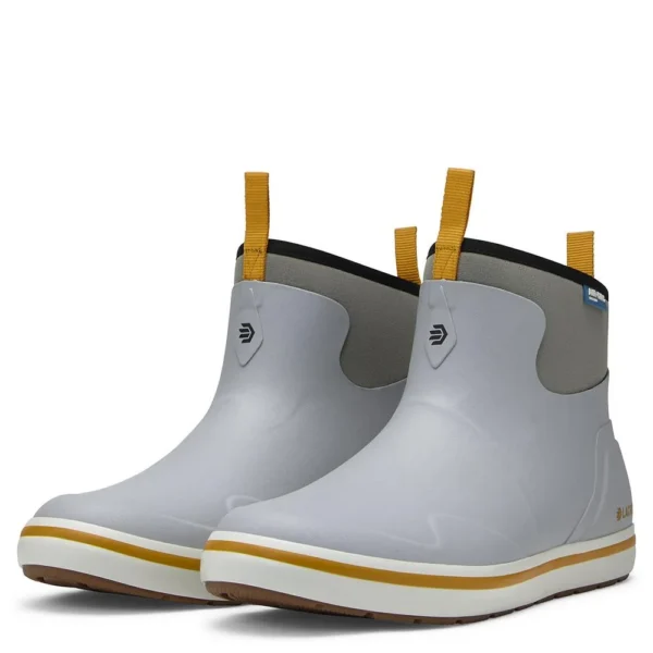 Lacrosse Footwear Inc. LaCrosse Mens Alpha Deck Boot 6" Wild Dove Grey Size 12