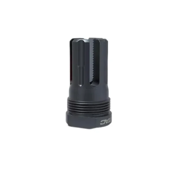 Lantac USA LLC Lantac Plan-B Lamprey Flash Hider .223/5.56 1/2x28 Thread Black Short
