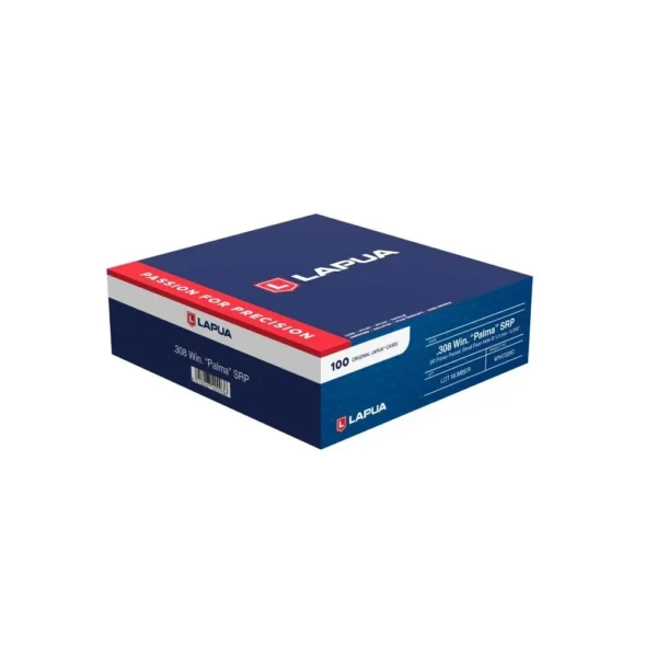 Lapua Ammunition Lapua Unprimed Brass Rifle Cartridge Cases 308 Win Palma (Small Primer) 100/ct