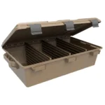 Mtm Molded Products Company MTM Large Ammo Crate Divided Utility Box Dark Earth - alternate view 2