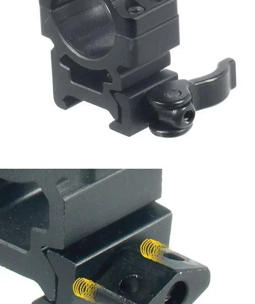 Leapers Inc. Leapers UTG 2-Piece Max Strength LE Grade Picatinny Rings - 22mm Width 1" - Medium