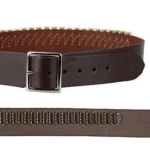 Hunter Company Inc Hunter Leather Cartridge Belt .45 Caliber 40" - 45" Large Antique Brown