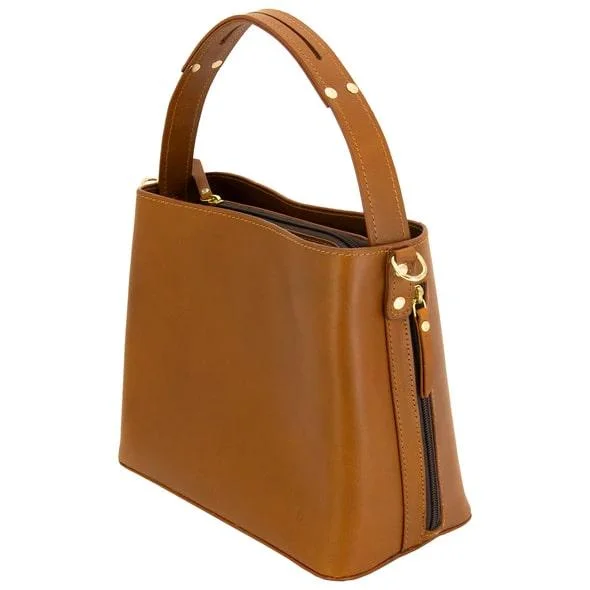 Rugged Rare Smith & Wesson Bucket Bag Concealed Carry Purse Tan