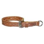 Leather Brothers Inc. DBA Omnipet Omnipet Leather Force Collar 1.25" x 25" Brown