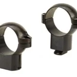 Leupold & Stevens Inc. Leupold 2-Piece STD Windage Adjustable Steel Rings 1" Super High Gloss