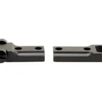 Leupold & Stevens Inc. Leupold 2-Piece Standard Steel Base - Weatherby Mark V Reversible Front (RVF) Matte Black