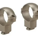 Leupold & Stevens Inc. Leupold 2-Piece Dual Dovetail Rings - 1" High Silver