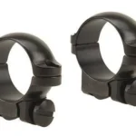 Leupold & Stevens Inc. Leupold 2-Piece Solid Steel Ringmounts - Ruger No. 1 & .77/22 1" Low Gloss Black