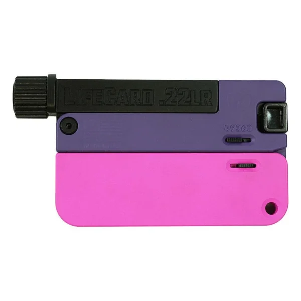 Trailblazer Firearms LifeCard Handgun .22 LR Single Shot 2.5" Threaded Barrel Confetti