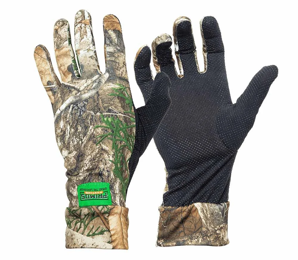 lightweight-breathable-camo-hunting-gloves-primary-1 Primos Stretch Fit Glove - RealTree Edge Camo OSFM