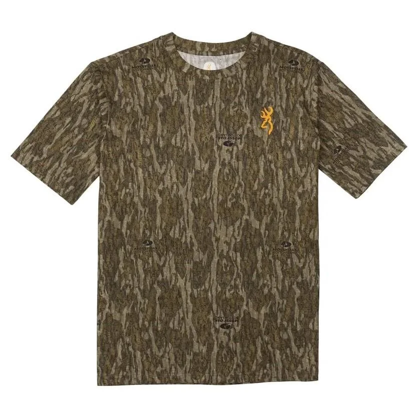 lightweight-cotton-odor-control-t-shirt-primary-2 Browning Clothing Browning Wasatch Short Sleeve T-Shirt Mossy Oak Bottomland M
