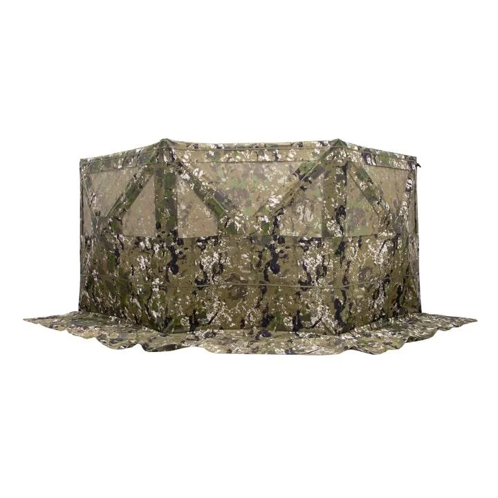 lightweight-see-through-hunting-blind-primary Ardisam (River's Edge/ Barronett Blinds) Barronett Blinds Face-Off Panel Blind Crater Thrive Camo