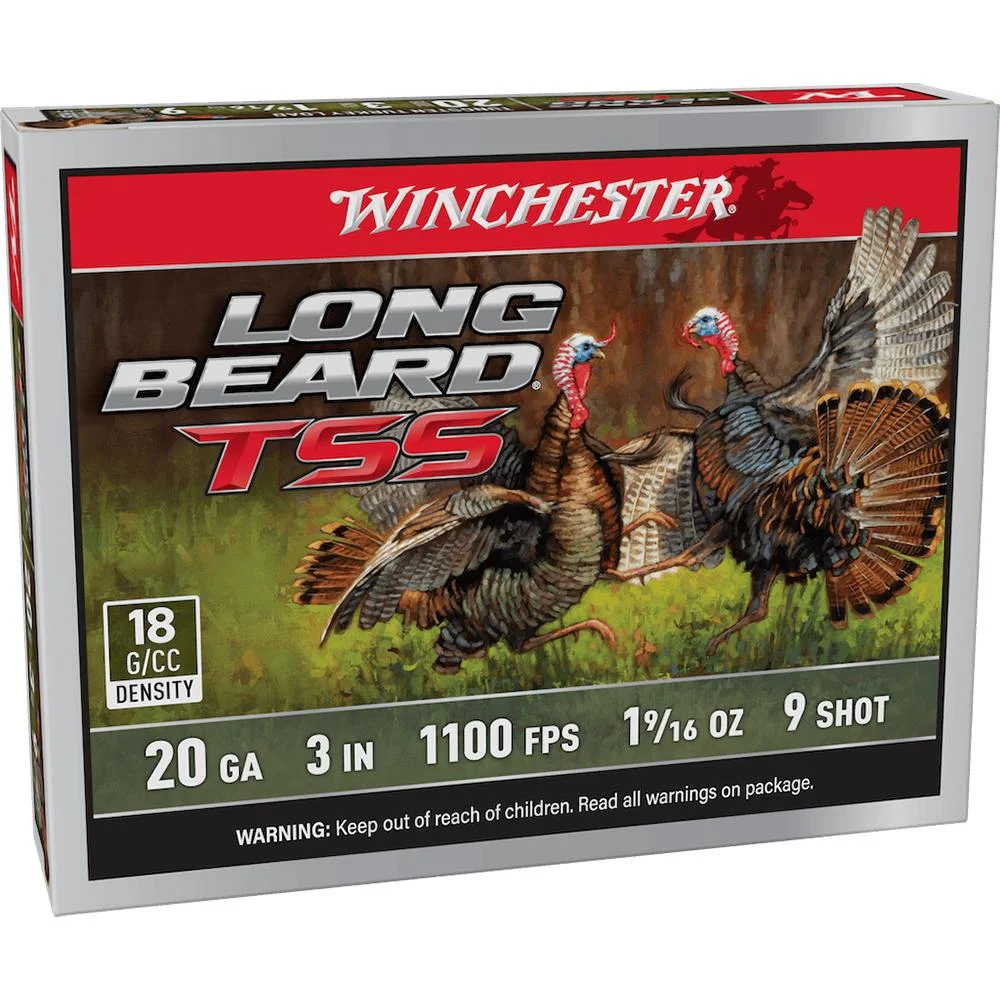 long-beard-tss-20ga-shotshells-primary Winchester Ammunition Winchester Long Beard TSS Shotshells 20ga. 3" 1-9/16oz 1100 fps #9 5/ct