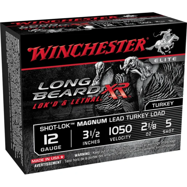 Winchester Ammunition Winchester Long Beard XR Shotshells 12 ga 3-1/2" #5 2-1/8oz 1050 fps 10/rd