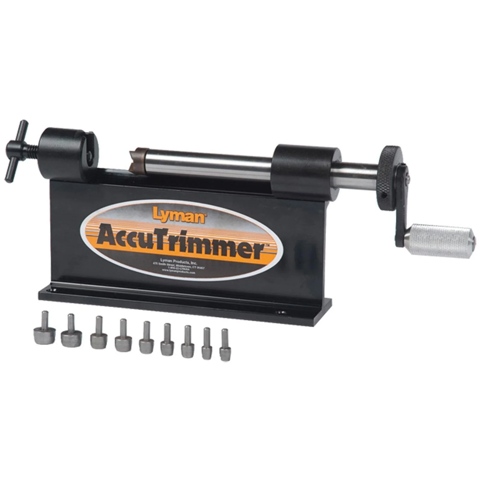 lyman-accutrimmer-case-trimmer-primary Lyman AccuTrimmer Incl/ 9 Pilots