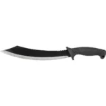 Battenfeld Knives Schrade Mach 1 Fixed Knife 12" Machete Blade Black