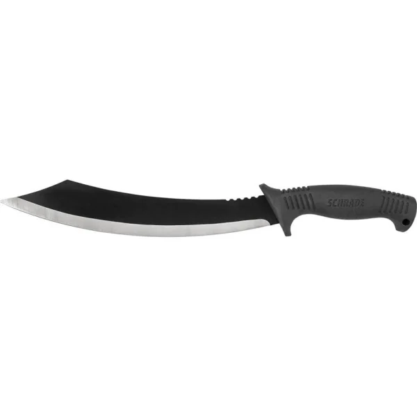 Battenfeld Knives Schrade Mach 1 Fixed Knife 12" Machete Blade Black