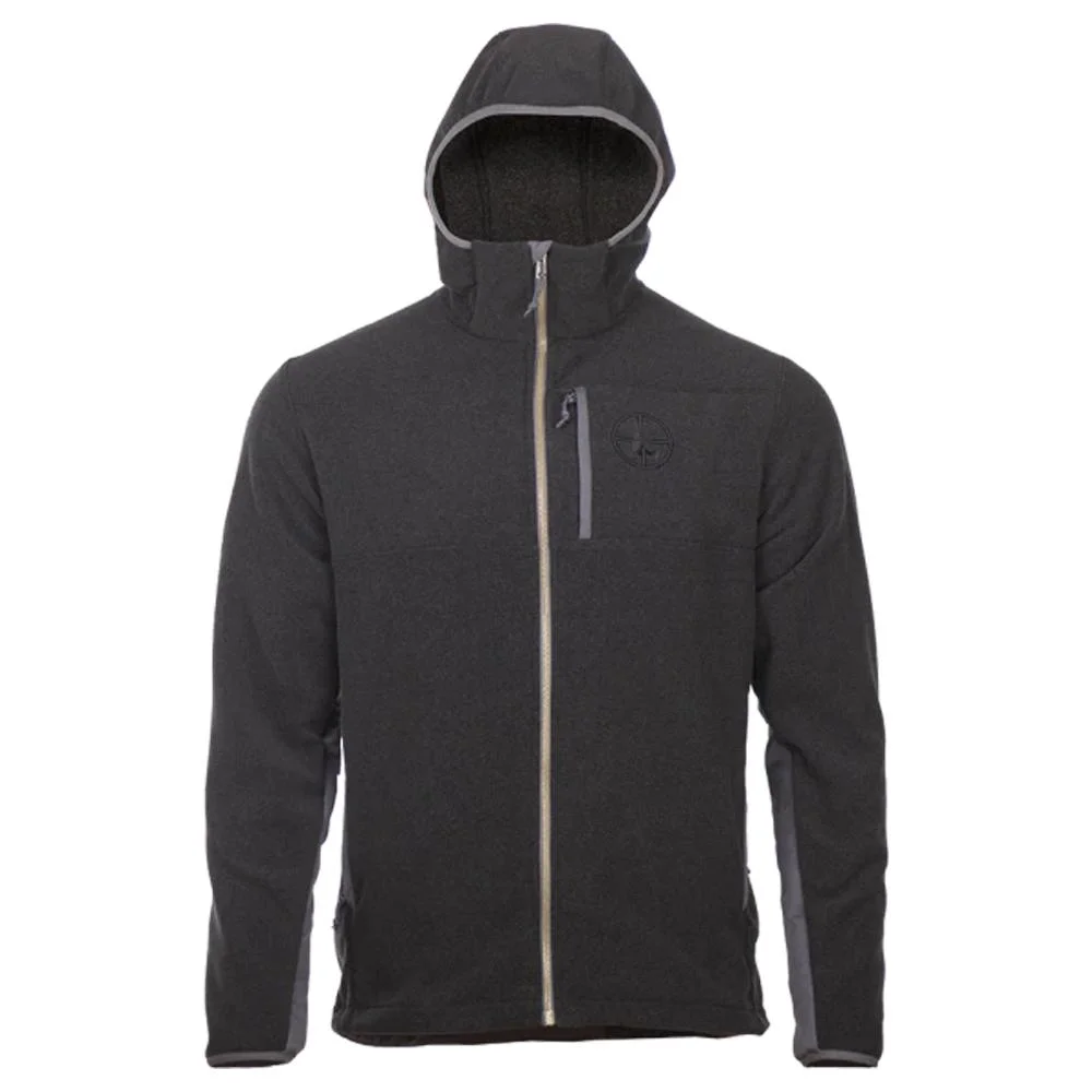 make-ready-full-zip-hooded-fleece-iron-gray-3xl-primary Leupold & Stevens Inc. Make Ready Full Zip Hooded Fleece Iron Gray 3XL