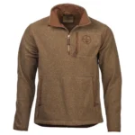 Leupold & Stevens Inc. Leupold Make Ready 1/4 Zip Fleece Jacket Bone Brown XL