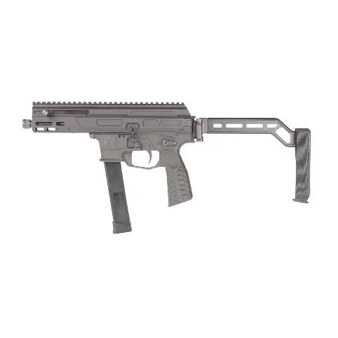 10 Ring Matador Arms MAT9-K Roller Pistol 9mm Luger 22rd Magazine 5.5 Barrel Glock Magazine Compatible Black Frame A3 Brace