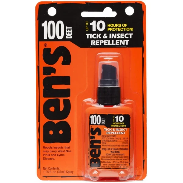 Tender Corp dba Adventure Ready Brands Ready Brands Ben's 100% DEET Pump -1.25 oz.