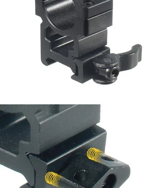 Leapers Inc. Leapers UTG 2-Piece Max Strength LE Grade Picatinny Rings - 22mm Width 1" - High