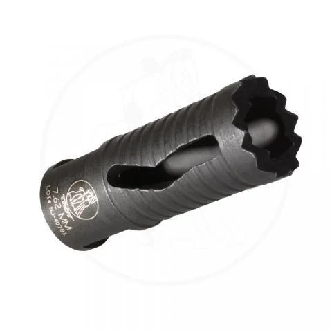 Troy Industries Troy Medieval Flash Suppressor - 6.8/7.62mmn 5/8"-24 Black