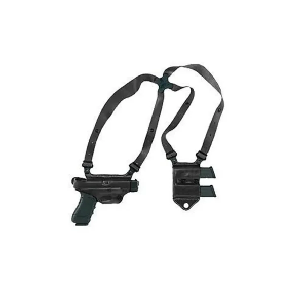 Galco International Ltd. Galco Miami Classic II Shoulder System Holster for Glock 17 Gen 1-5 Black RH