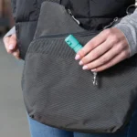Security Equipment Corporation Sabre Mighty Discreet Pepper Spray with Snap Clip Keychain Mint Green - alternate view 2