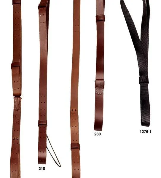 Hunter Company Inc Hunter Rifle Military Leather Sling with Solid Brass Hardware
